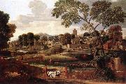 Nicolas Poussin Landscape with the Funeral of Phocion